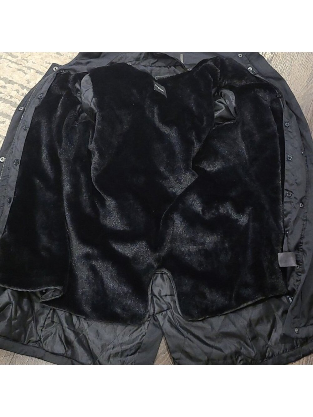Bebe Black satin feel jacket - Picture 10 of 12